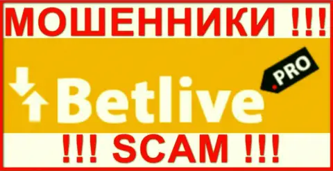 Логотип МОШЕННИКОВ BetLive