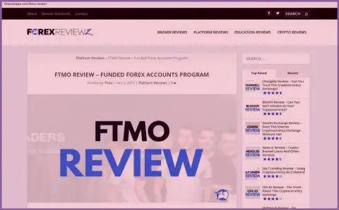 FTMO Com - это мошенник !!! Маскирующийся под солидную контору (обзор)