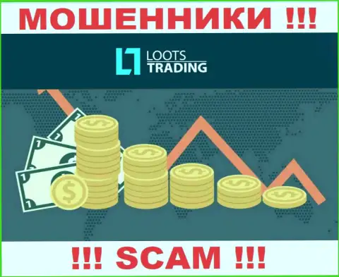 LootsTrading Com никогда не дают биржевым трейдерам вывести денежные активы - это МОШЕННИКИ