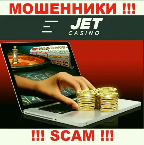 Jet Casino обворовывают клиентов, прокручивая делишки в направлении Internet-казино