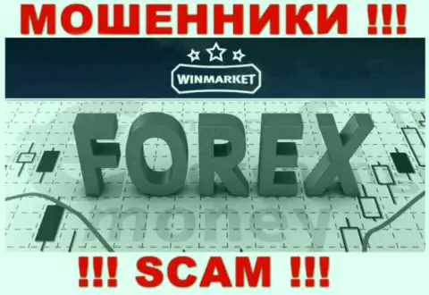 FOREX - это именно то, чем промышляют мошенники ВинМаркет