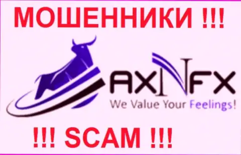 Лого жульнического forex ДЦ АХНФХ