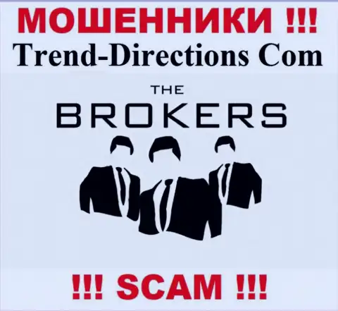 Trend Directions дурачат доверчивых клиентов, работая в направлении Брокер