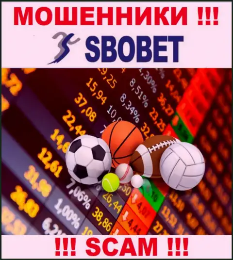 SboBet Com - это сомнительная компания, направление деятельности которой - Букмекер