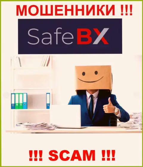 SafeBX - это развод !!! Прячут данные об своих прямых руководителях