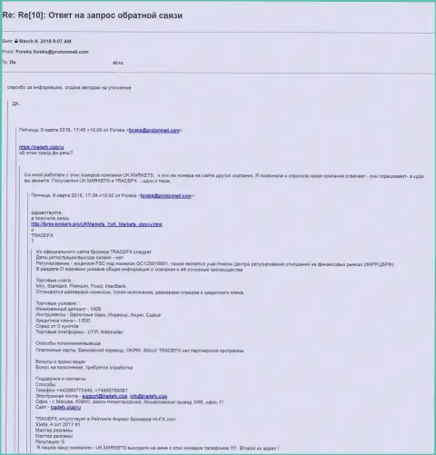 Трансформация мошенников UKMarkets в Трейд ФХ