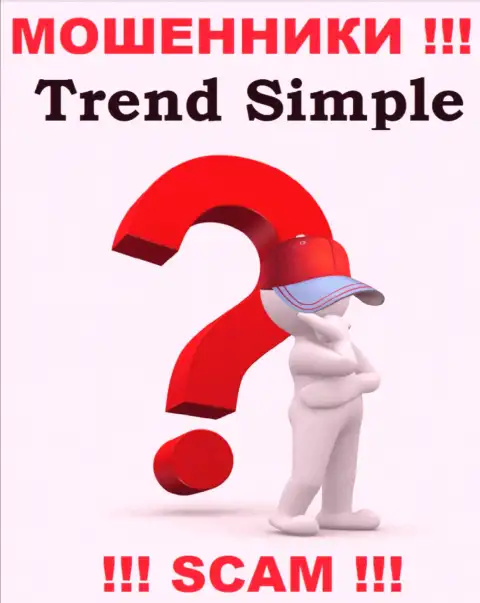 Лица руководящие конторой Trend Simple предпочли о себе не рассказывать