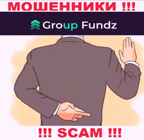 Подождите с намерением взаимодействовать с компанией GroupFundz - оставляют без средств