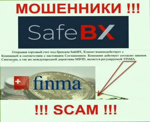 Safe BX и их регулятор: FINMA - это ШУЛЕРА !!!