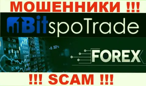 FOREX - это конкретно то, чем промышляют мошенники БитСпоТрейд Ком